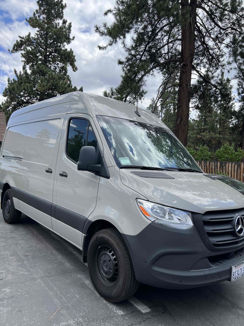 Picture 6/11 of a 2022 144 Sprinter van with benches, insulated and prewired for sale in Big Bear City, California