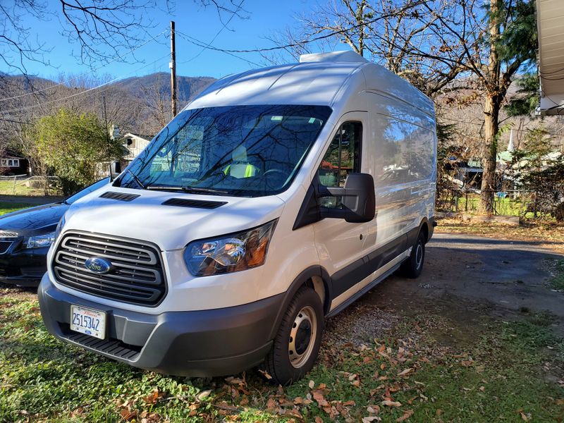 Picture 1/15 of a 2018 Ford Transit 250 High Roof Medium Length Full Sleeper for sale in Asheville, North Carolina