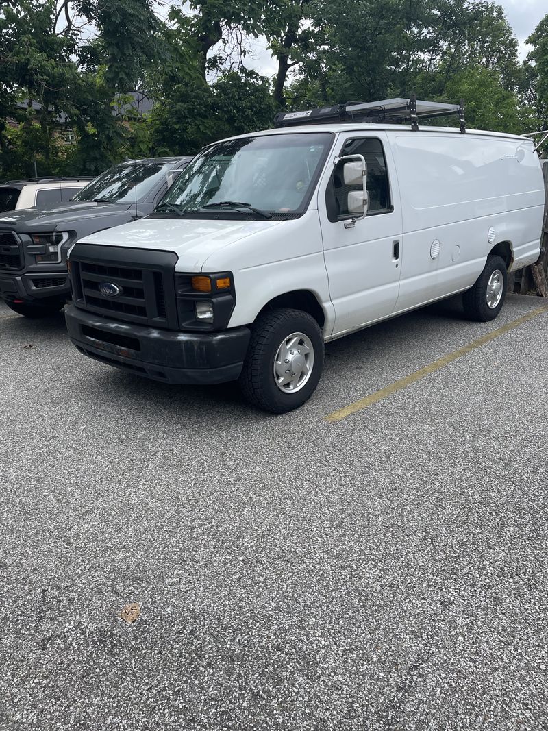 Picture 1/10 of a Ford e350 extended cargo van camper for sale in Cincinnati, Ohio