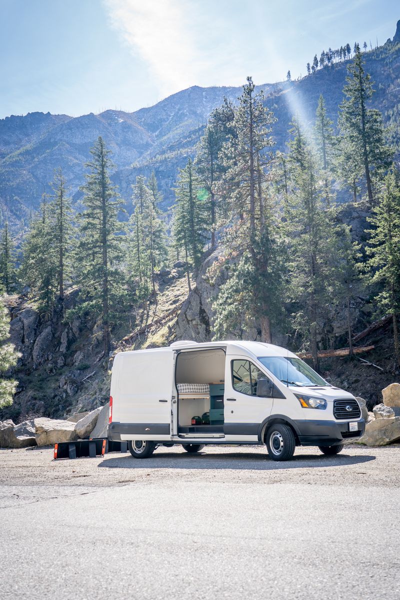Picture 2/13 of a Low Mileage (31k) Road Ready Build 2016 Ford Transit for sale in Leavenworth, Washington