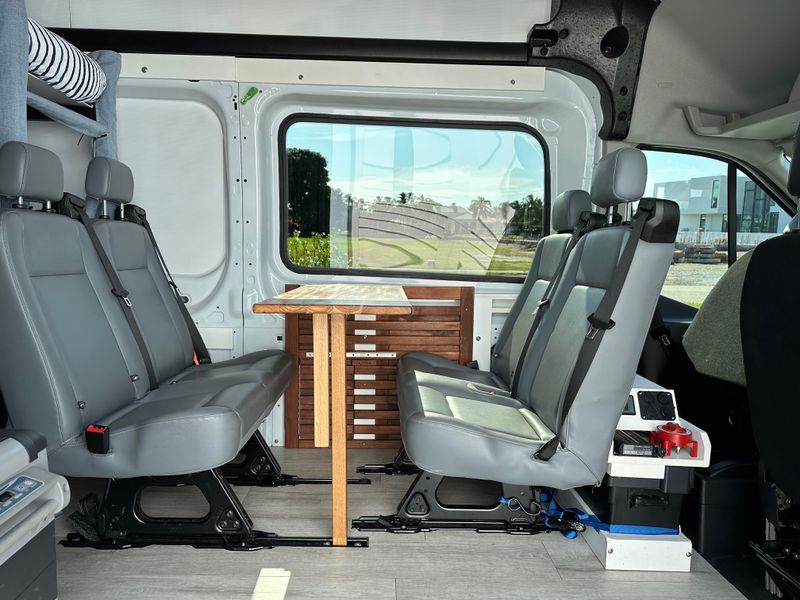 Picture 5/11 of a 2020 High Roof Ford Transit Extended Camper Van  for sale in North Palm Beach, Florida