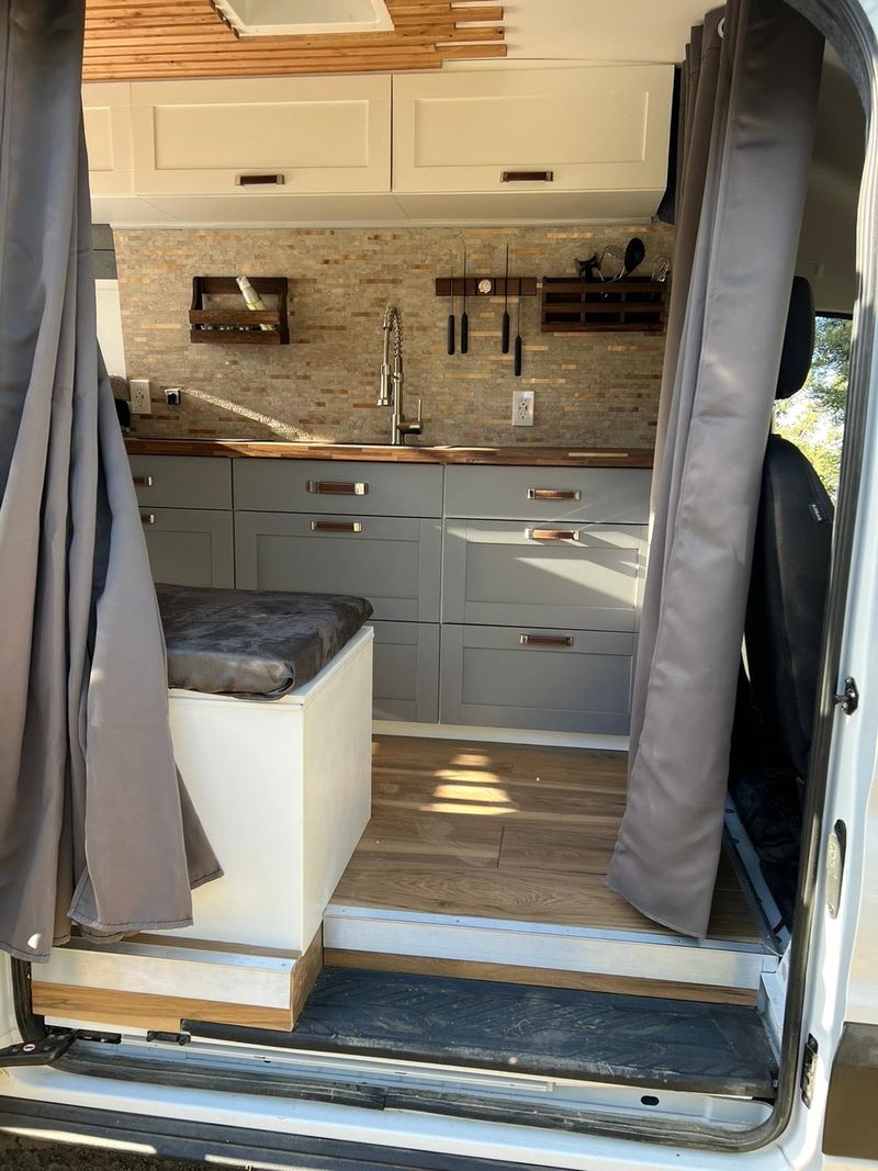 Picture 1/17 of a NEW 2022 Ford Transit Van OFF GRID with inside bathroom  for sale in Big Bear City, California