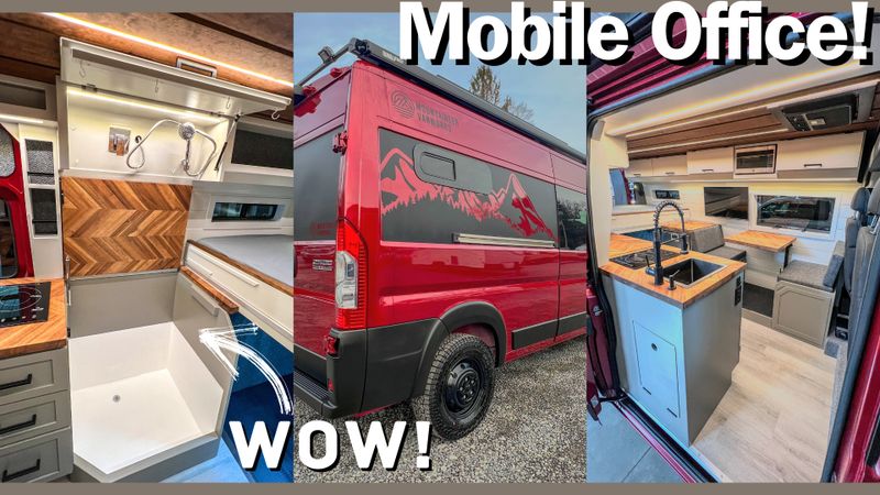 Picture 1/20 of a Mobile Office Camper 2023 Promaster Conversion for sale in Summersville, West Virginia