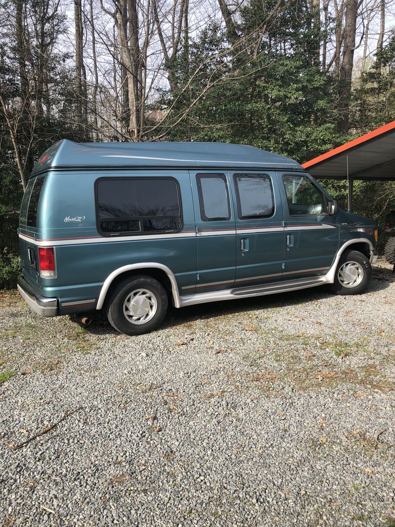 Picture 1/14 of a 1998 Ford E150 camper van for sale in Traphill, North Carolina