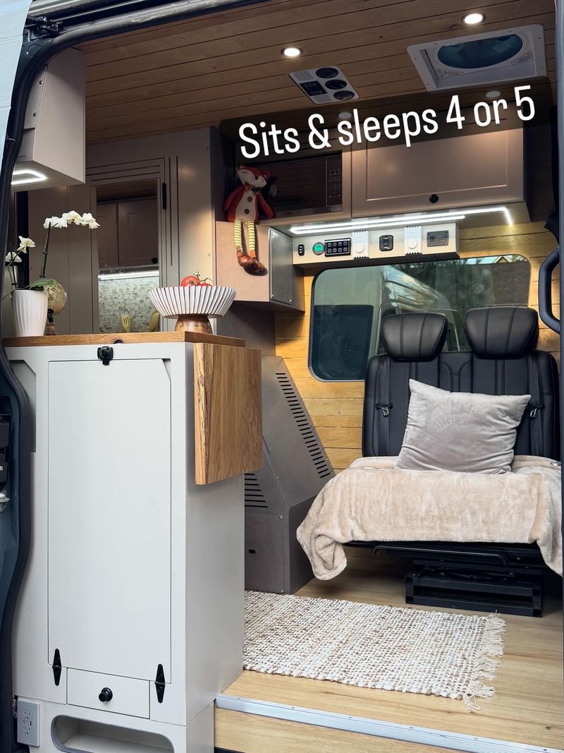 Picture 1/19 of a AWD 2025 NEW 170 Sprinter sits/sleeps 4 (5) ELEVATOR BED for sale in Big Bear City, California