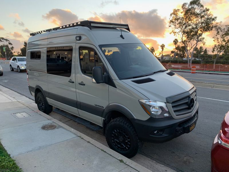 Camper Van For Sale: 2017 Mercedes Sprinter 2500 4x4 — Off-Grid Camper