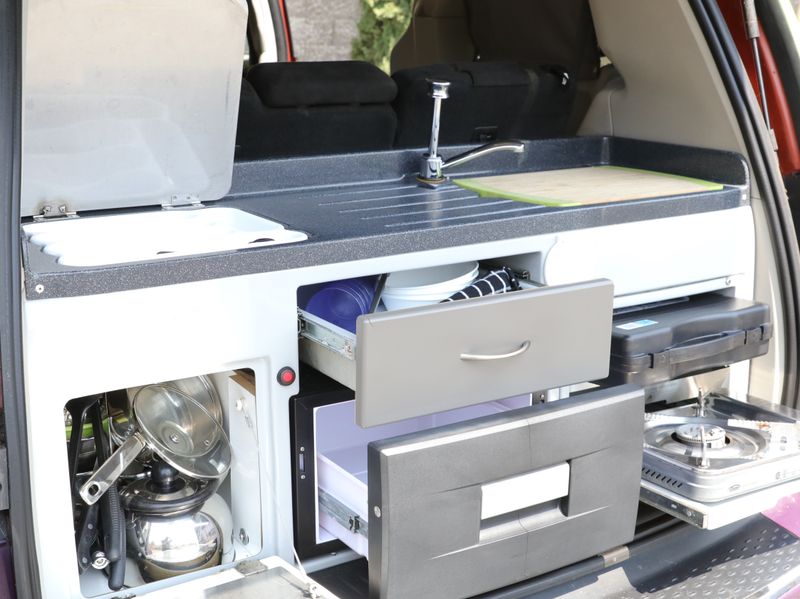 Picture 2/22 of a 2013 Dodge Caravan SXT Camper Van Mini Home RV for sale in Martinez, California