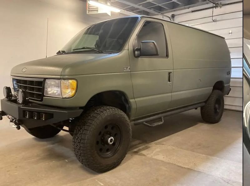 Picture 2/10 of a Ford E350 Econoline Quigley 4x4 Conversion for sale in Bishop, California