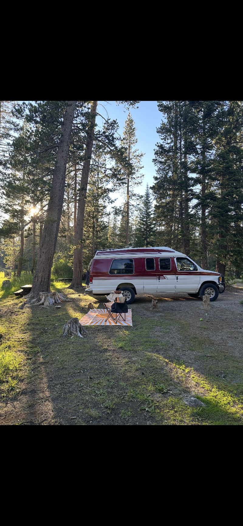 Picture 1/14 of a 1995 Ford E350 camper van for sale in Irvine, California