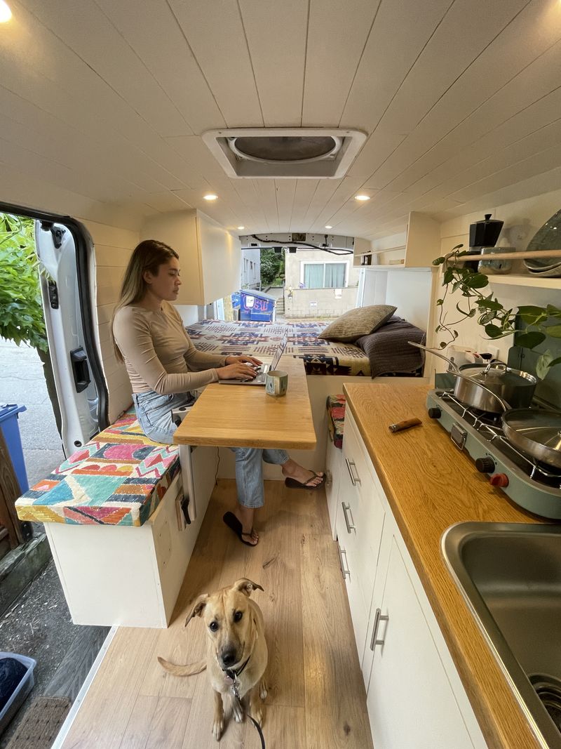 Picture 1/12 of a 2017 Ford Transit 350 Mid Roof Ecoboost w/towing hitch for sale in Seattle, Washington