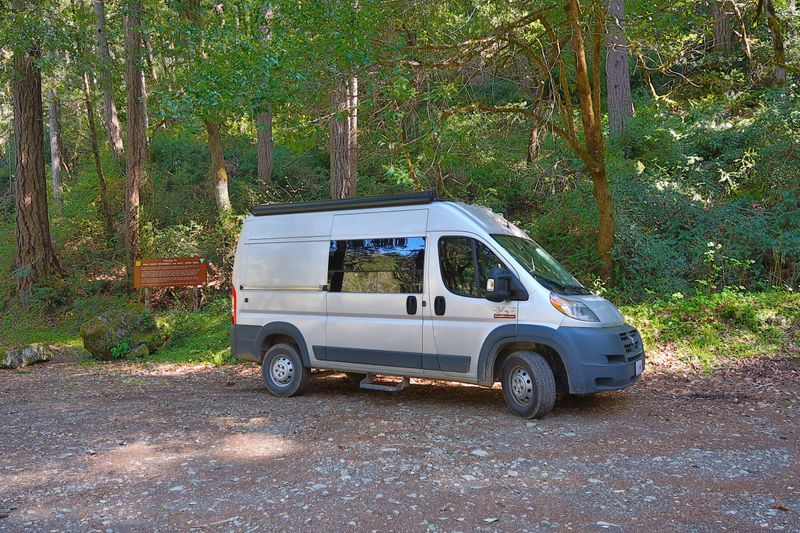 Picture 3/19 of a 2017 Promaster. Under 20K miles. Simple camping conversion for sale in Eugene, Oregon