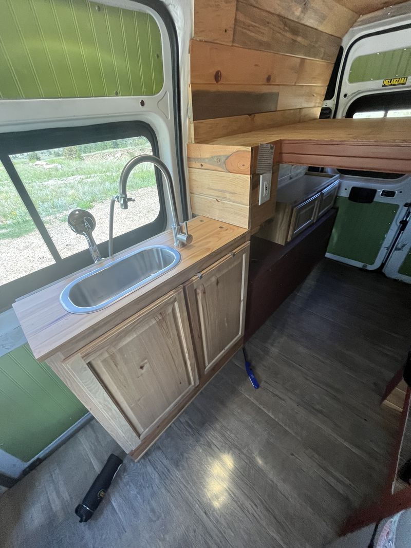 Picture 6/19 of a Lifted ProMaster With Wood Stove! Ski Van for sale in Leadville, Colorado