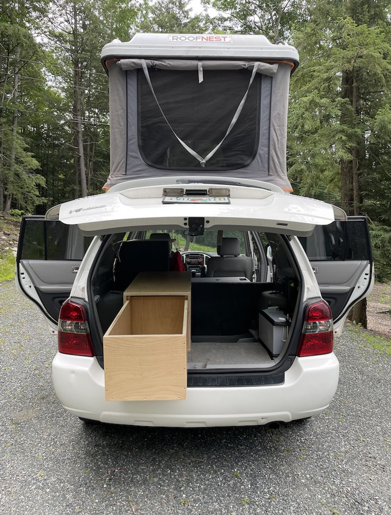 Picture 4/9 of a Toyota 4x4 Microcamper with Rooftop Tent & Plenty of Storage for sale in New Haven, Connecticut