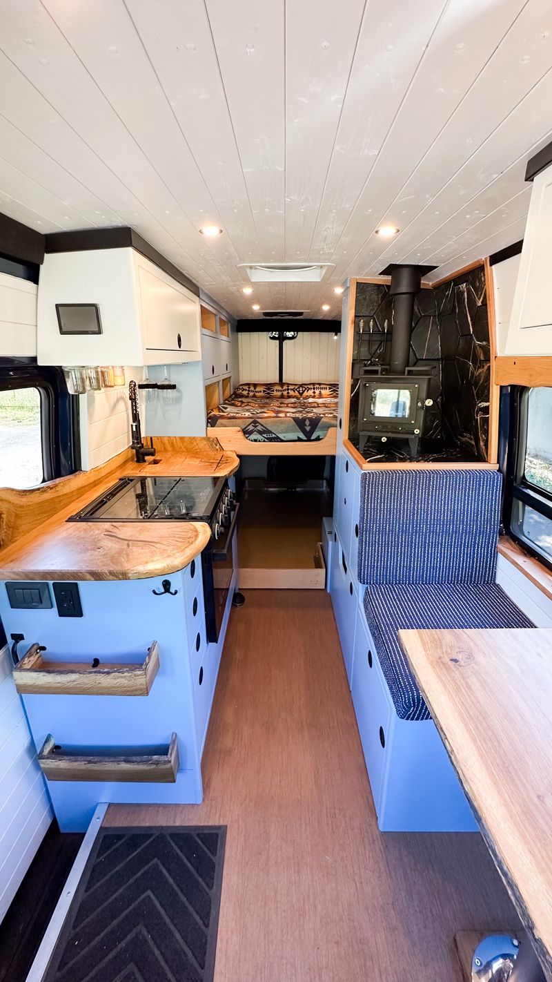 Picture 2/42 of a Custom built four season off grid adventure-van for sale in North Yarmouth, Maine