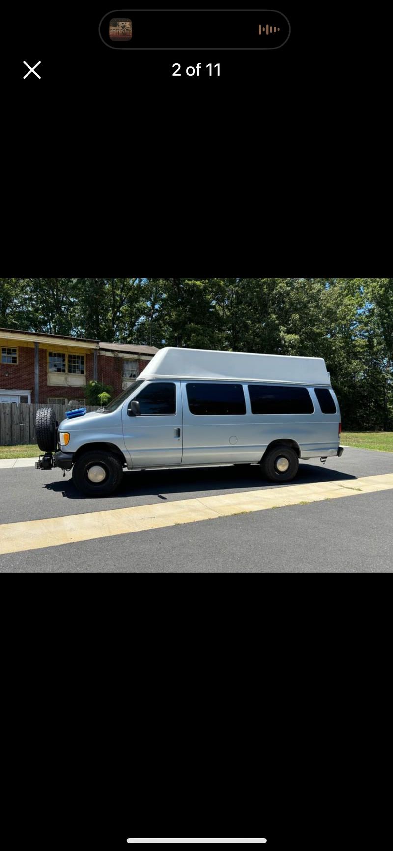 Picture 1/9 of a 7.3 Diesel Minimalist Van with 2in lift  for sale in King George, Virginia