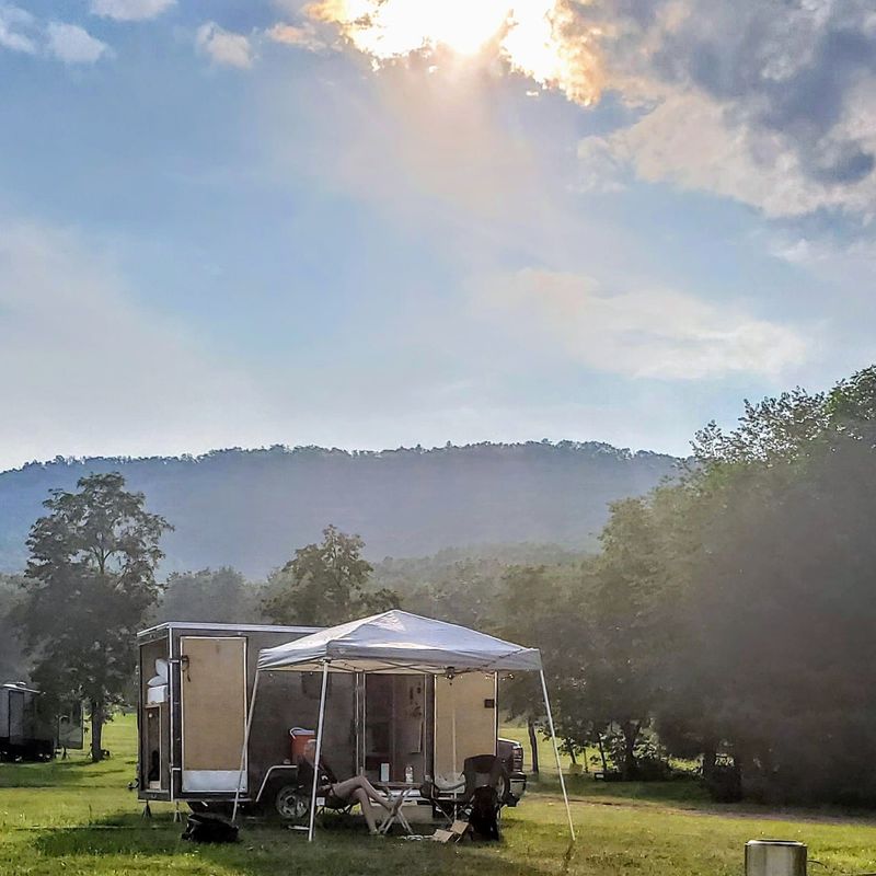 Picture 3/21 of a 6 FT x 12 FT Mountain Bike Micro Camper (or Road Bike)   for sale in Severna Park, Maryland