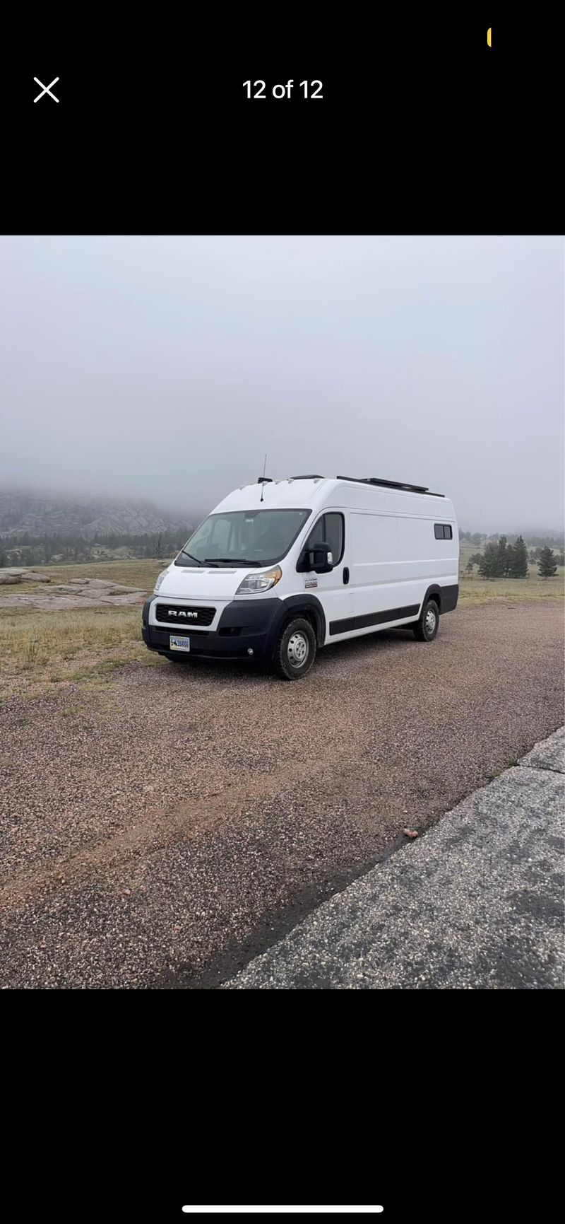 Picture 1/10 of a 2020 Dodge Ram Promaster 3500 for sale in Laramie, Wyoming