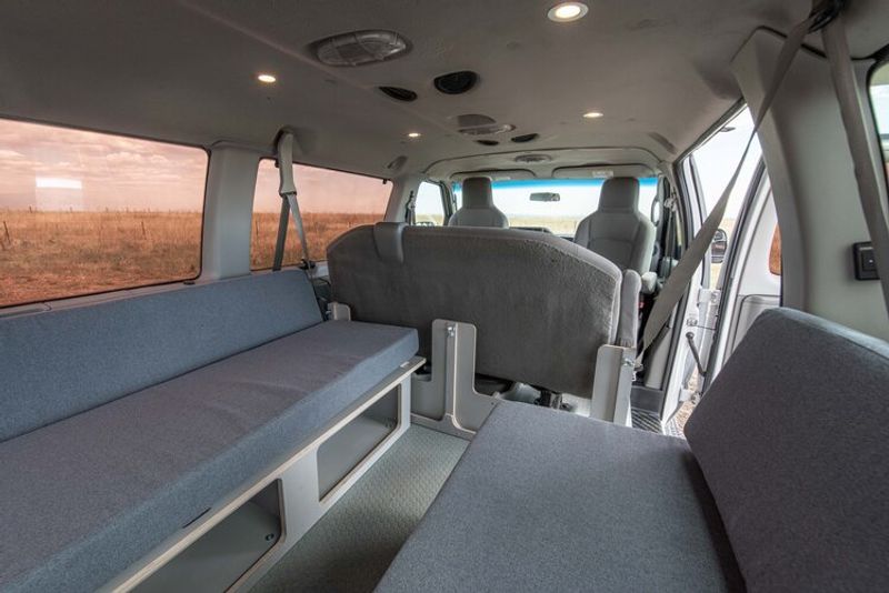 Picture 5/10 of a 2014 Ford E-Series E350 Camper Van, Seats 5!  for sale in Cedar Park, Texas