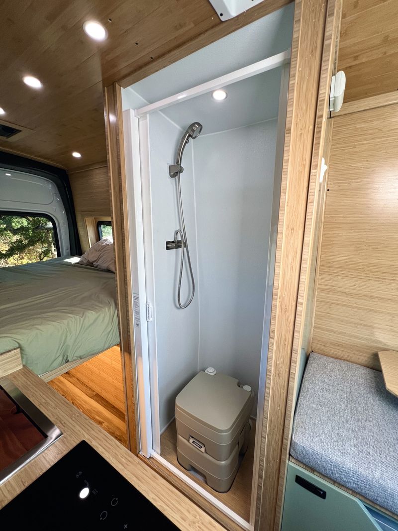 Picture 4/17 of a AC and Shower - New Build on Used Transit for sale in Rancho Cordova, California