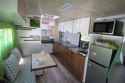 Photo of a Camper Van for sale: Diesel Winterized  School Bus 