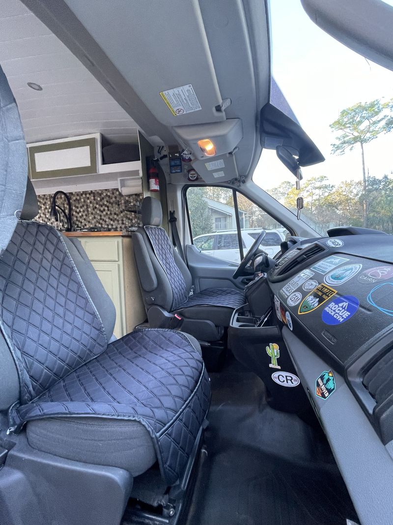 Picture 5/16 of a 2015 Ford Transit 250 Med Roof Diesel Conversion Van for sale in Jacksonville, Florida