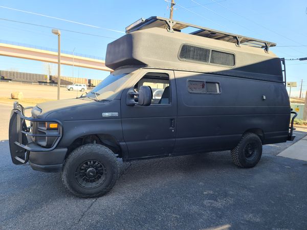 Camper Van For Sale: 2003 Ford E350 Diesel High Top Conversion