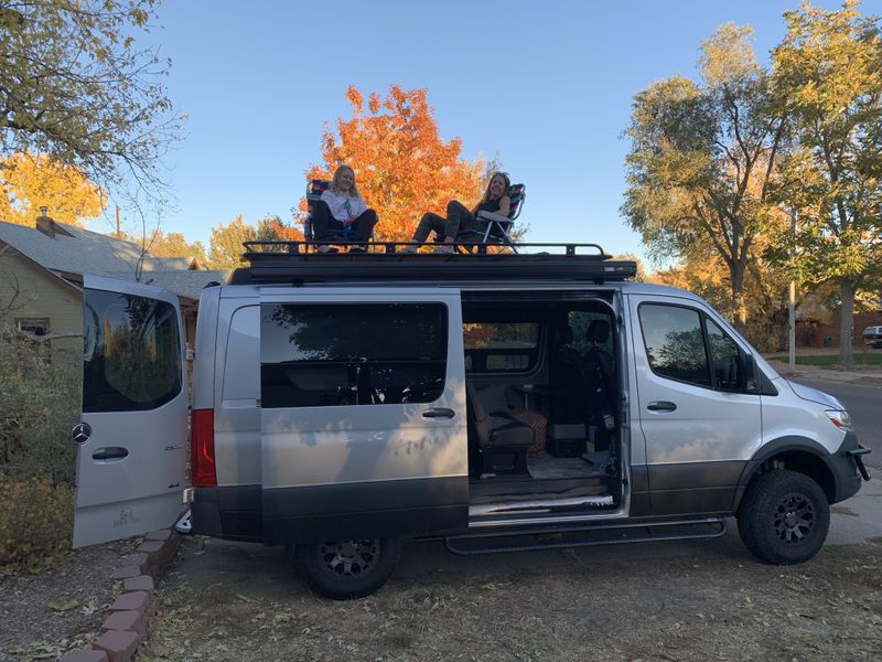 Picture 3/19 of a 2019 Mercedes Sprinter 4x4 Diesel 144 w/Sportsmobile Pop-Top for sale in Lafayette, Colorado