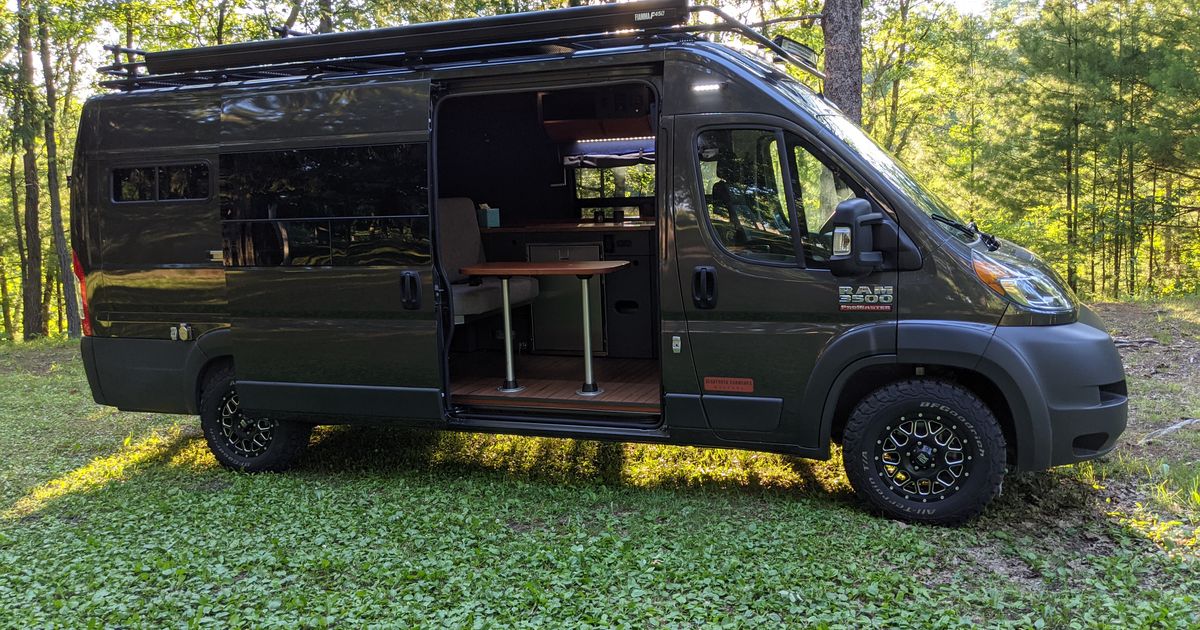 Campervan for sale 2018 Ram ProMaster 3500 159" WB Ext High Roof