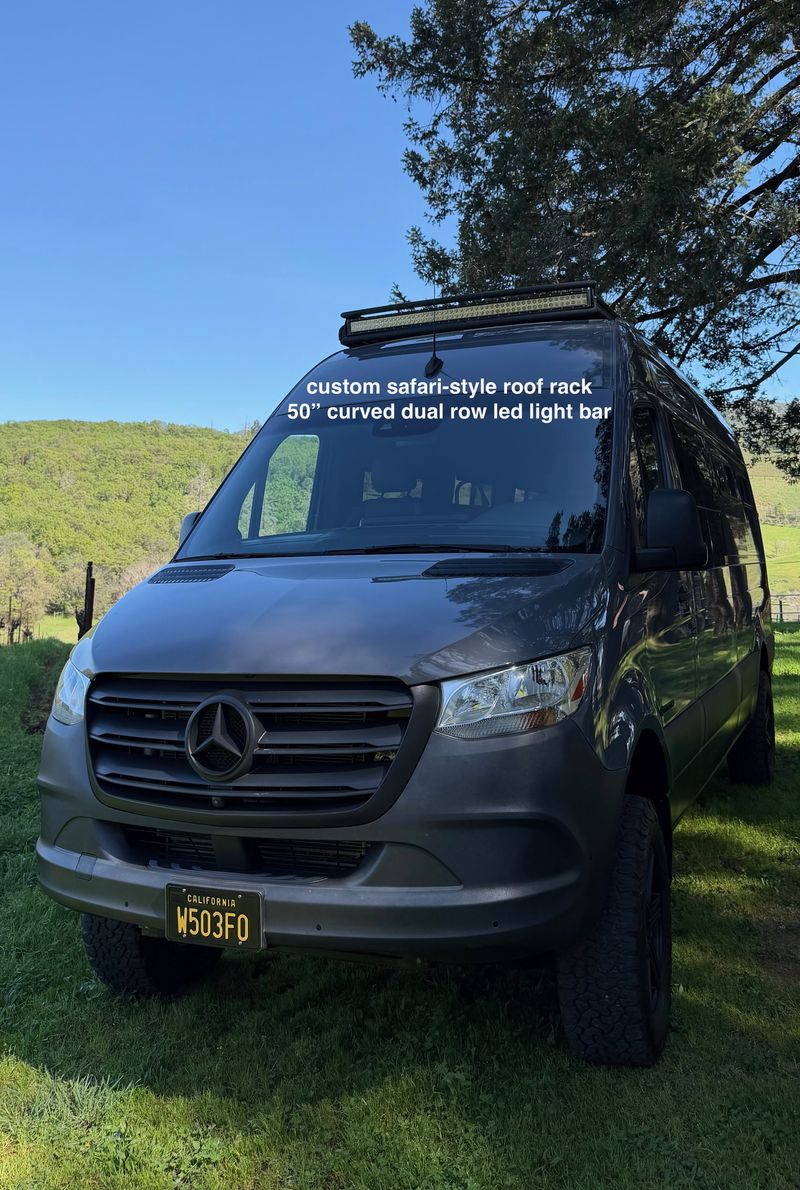 Picture 2/45 of a Custom Outside Van Build | 4 x 4 Sprinter Adventure Van for sale in Healdsburg, California