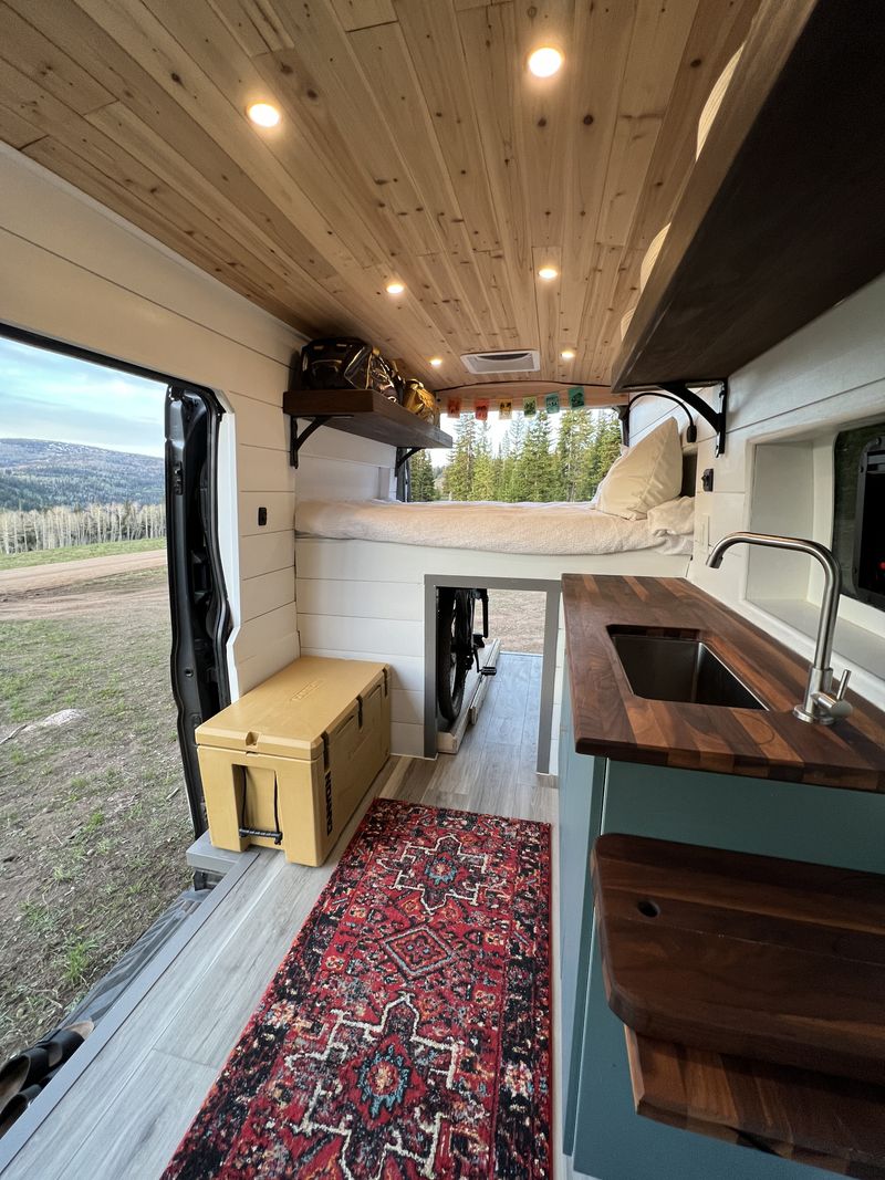 Picture 2/22 of a 2022 Ford Transit 250 AWD High Roof 148'' camper van for sale in Park City, Utah