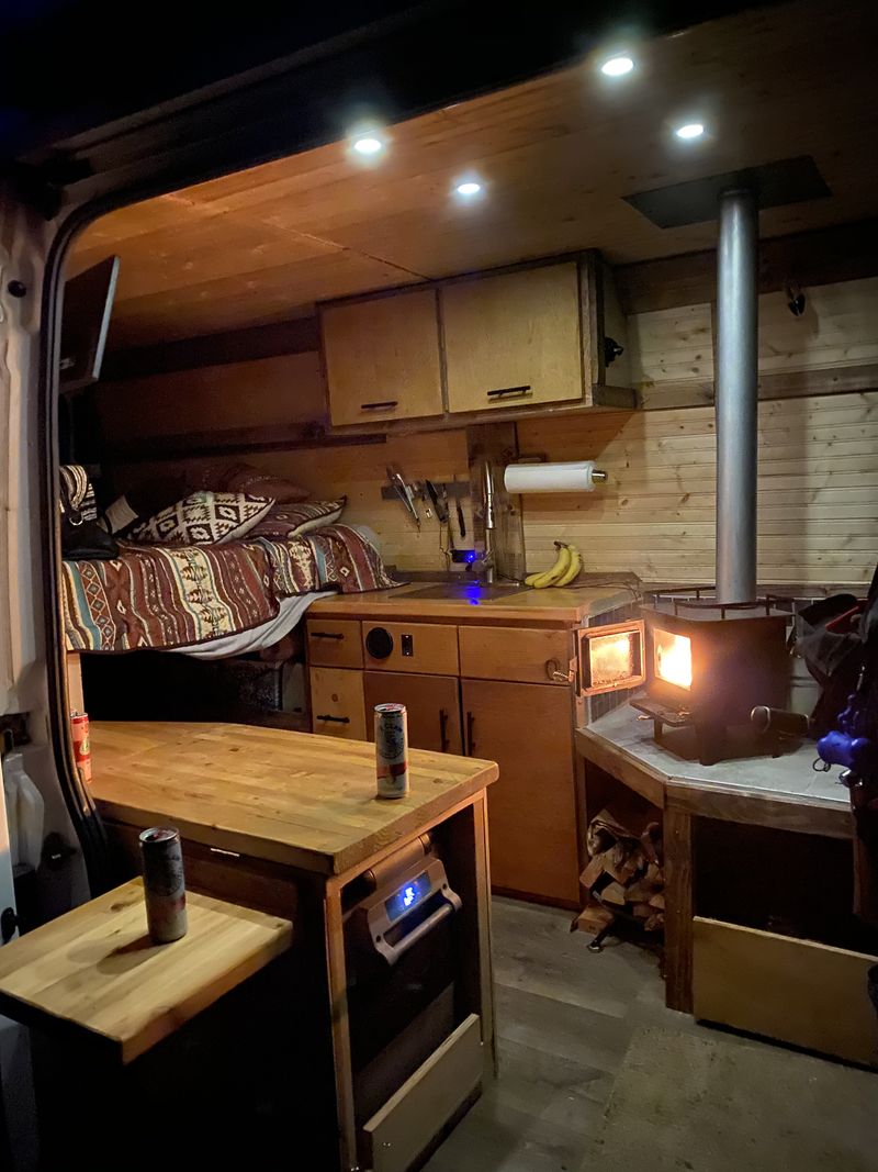 Picture 2/15 of a 2019 Promaster 2500 High Roof with a Stove! for sale in Folsom, California