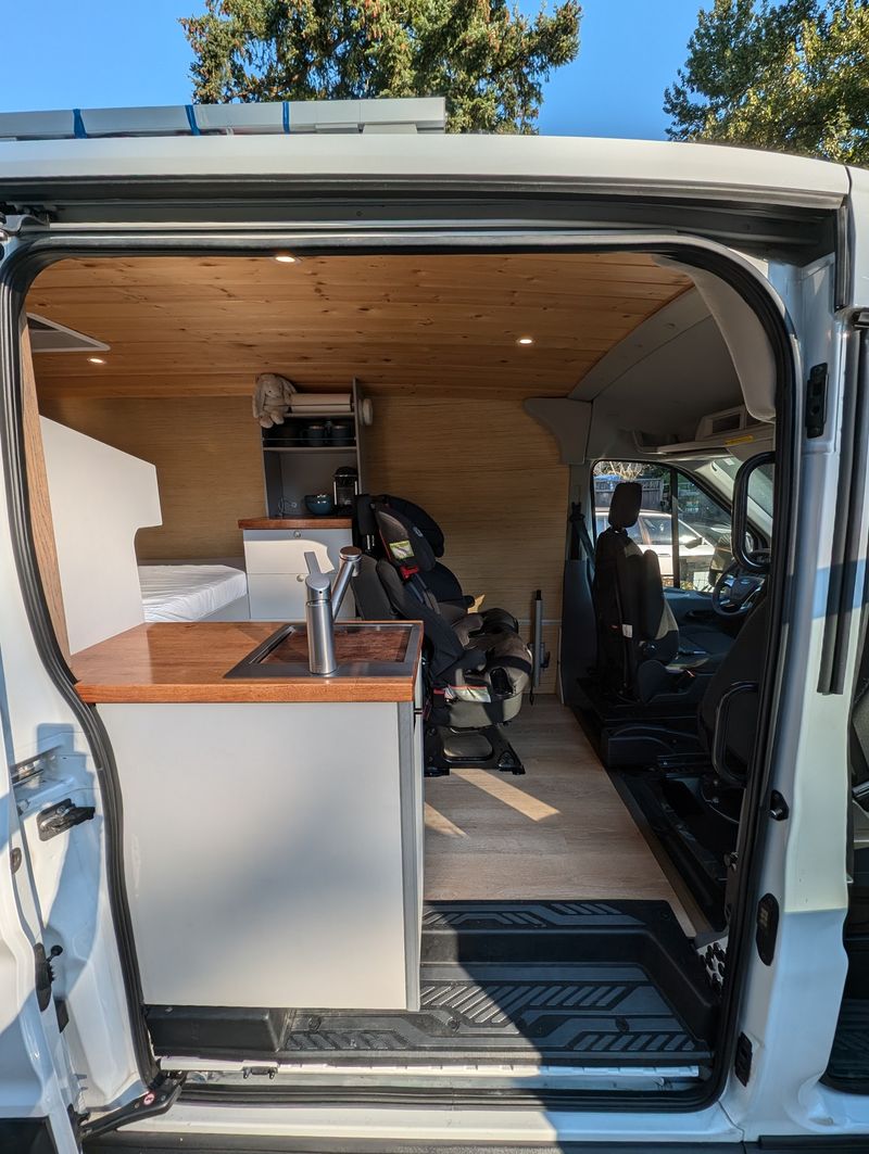 Picture 3/25 of a 2019 Ford Transit 148 Med Roof Build - Sleeps 4 - Family for sale in Portland, Oregon