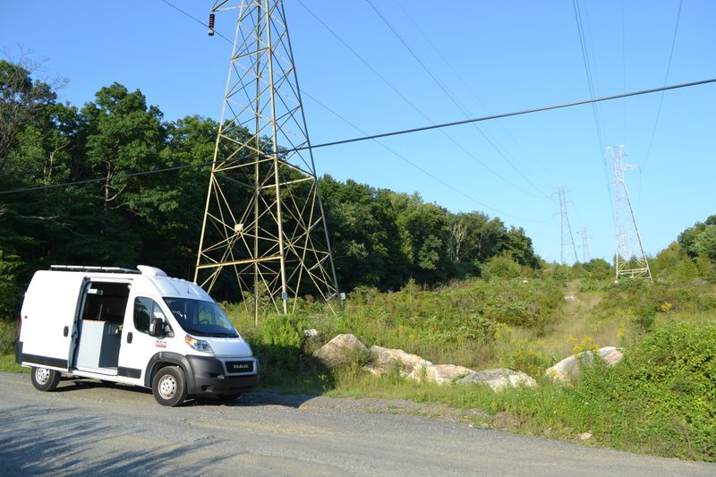 Picture 3/23 of a Full solar off grid campervan for sale in Slatington, Pennsylvania