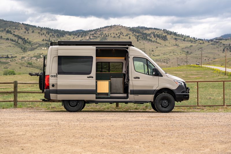 Camper Van For Sale: 2025 Geotrek Flatiron Demo Van (#482) | Sprinter