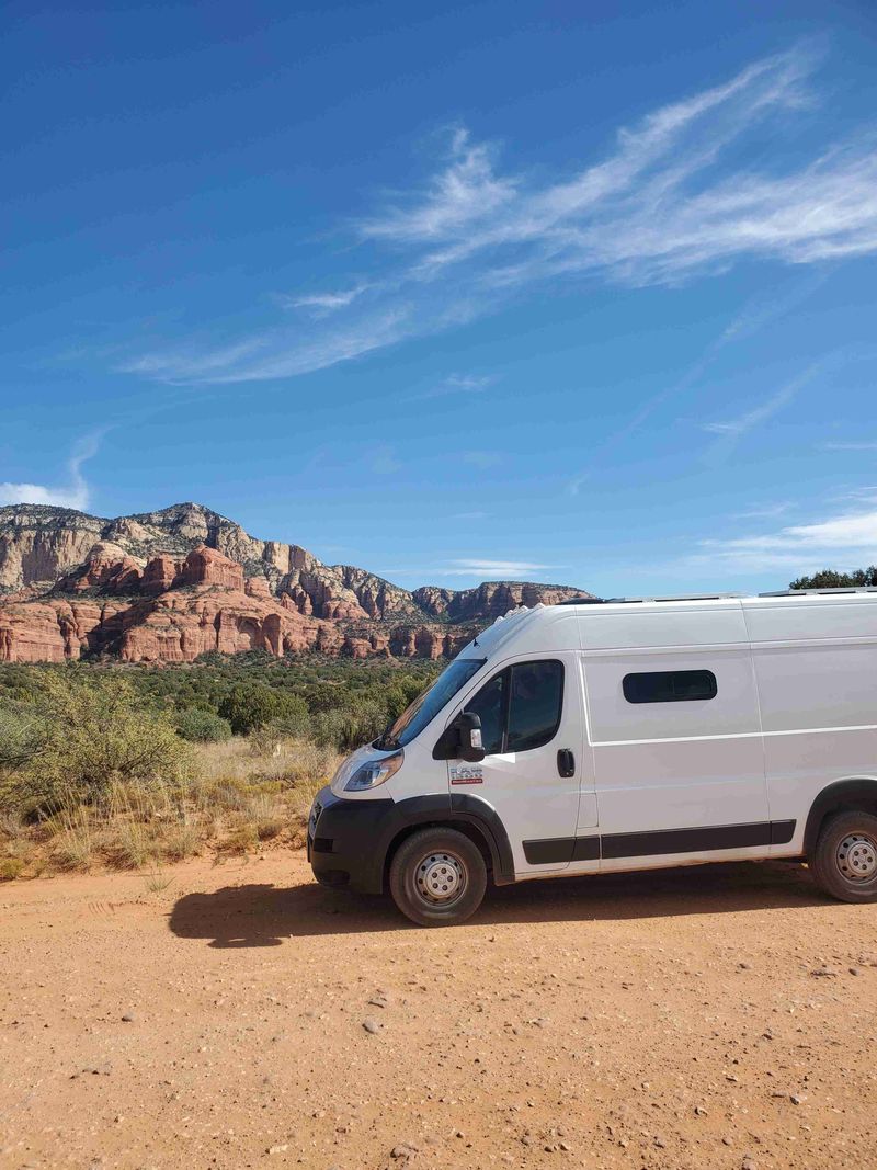 Picture 4/30 of a Dreamy Off-Grid Promaster 136WB High Top for sale in Lafayette, Colorado