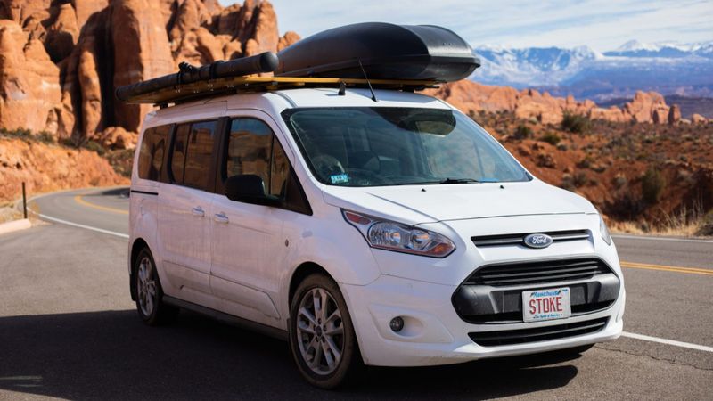 Picture 1/18 of a 2016 Ford Transit Connect Camper Van for sale in Salt Lake City, Utah