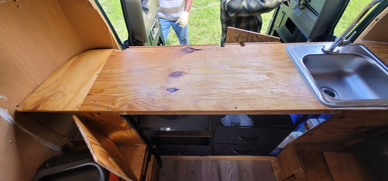 Picture 3/17 of a Almost completed camper conversion van for sale in West Palm Beach, Florida