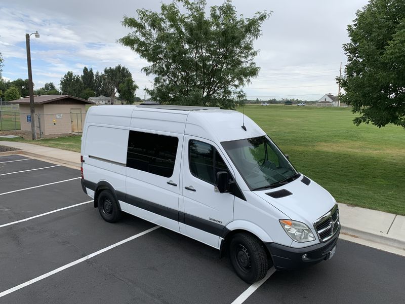 Picture 1/4 of a Dodge Sprinter 2008 fully converted camper van for sale in Spokane, Washington