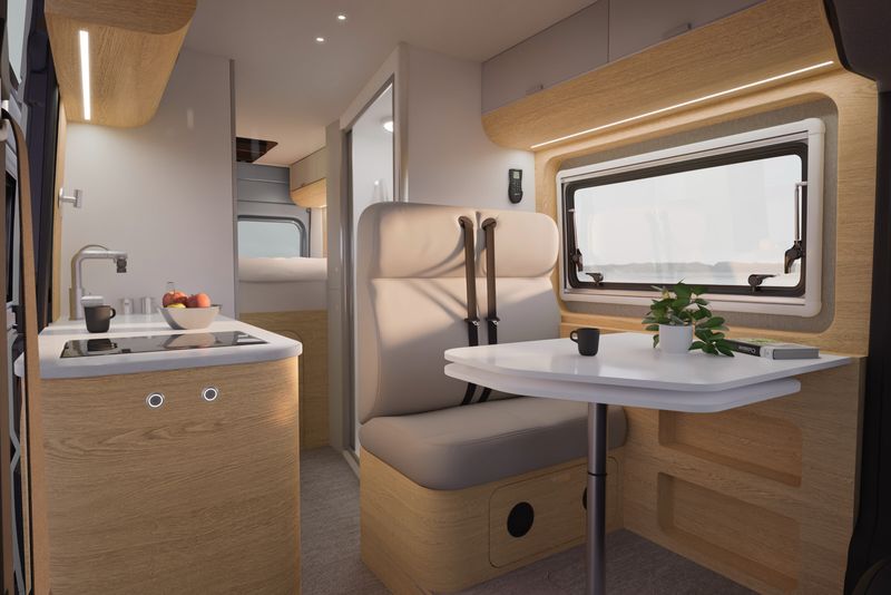 Picture 2/6 of a 2024 Noovo Pop | Pop-Top Tent | Camper Van Conversion for sale in Manhattan Beach, California