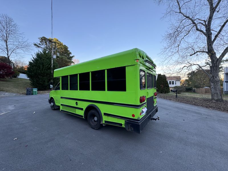 Camper Van For Sale: 2009 G3500 Chevrolet Duramax School Bus 5 Window