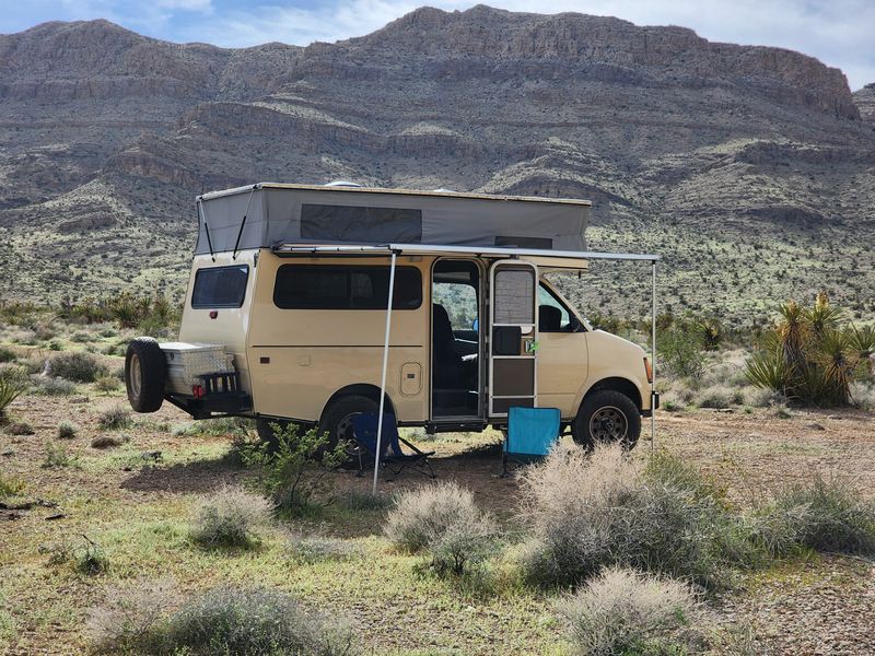 Picture 2/24 of a 1987 Chevy Astro-Tiger 4wd high clearance campervan  for sale in Las Vegas, Nevada