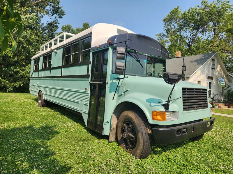 Picture 1/12 of a International 3800 Roof Raise - Finished Skoolie! for sale in Fargo, North Dakota