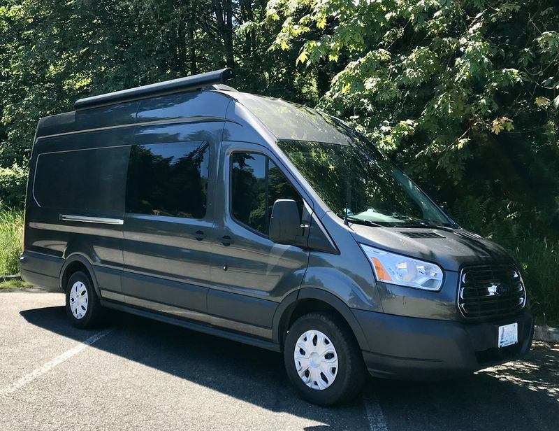 Picture 1/10 of a 2018 Ford Transit Van for sale in Puyallup, Washington