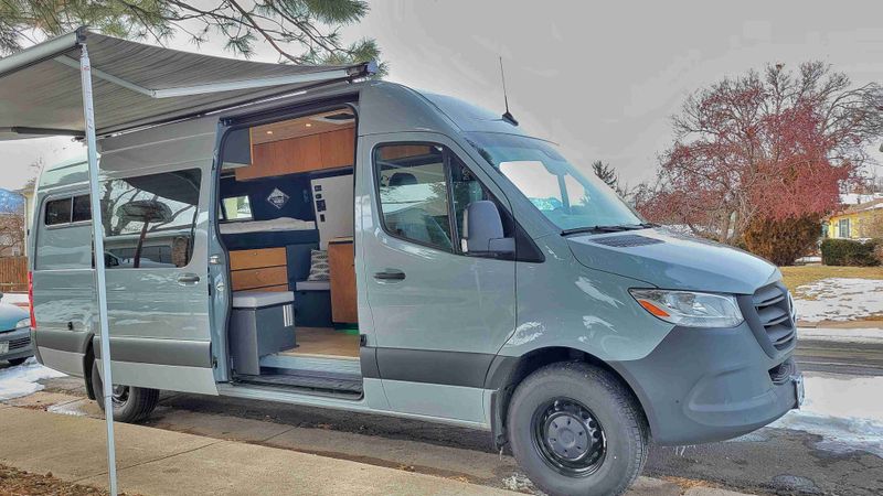 Picture 1/21 of a 2022 Sprinter camper, fully loaded, RWD 170wb. for sale in Morrison, Colorado