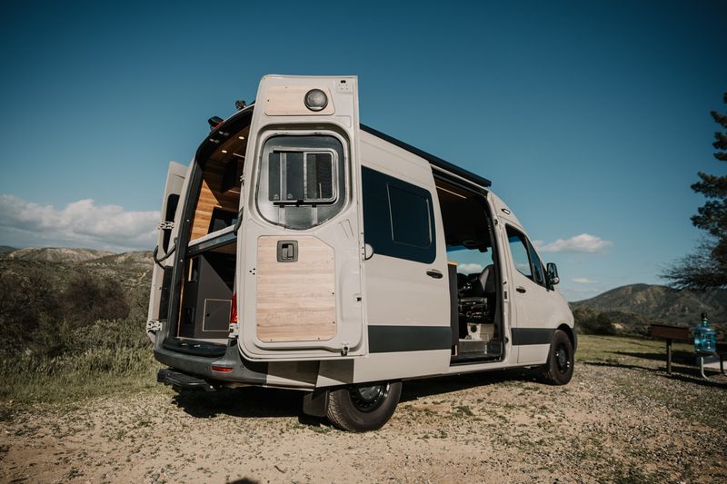 Picture 3/10 of a Custom 2022 Mercedes Sprinter Camper Van- Only 614 Miles! for sale in Oceanside, California