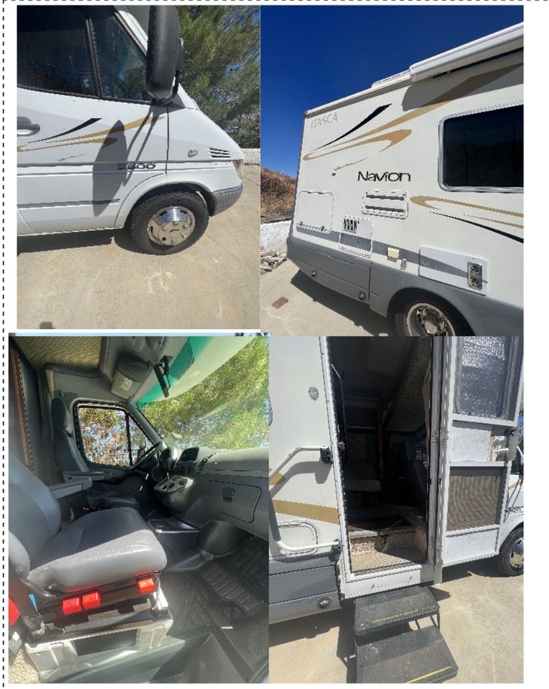 Picture 3/4 of a 2007 Navion Itasca 5 cyl Mercedes diesel  for sale in Palmdale, California