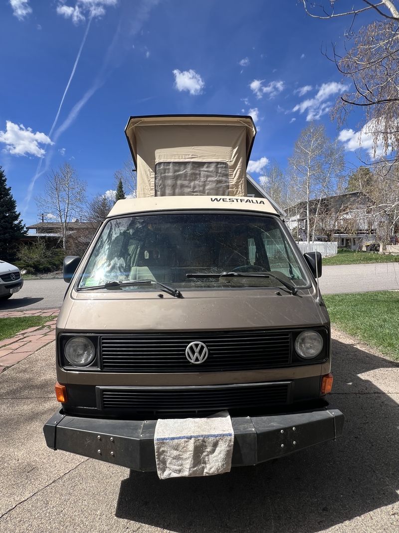 Picture 2/14 of a 1985 Wolfsburg edition Westfalia weekender for sale in Steamboat Springs, Colorado