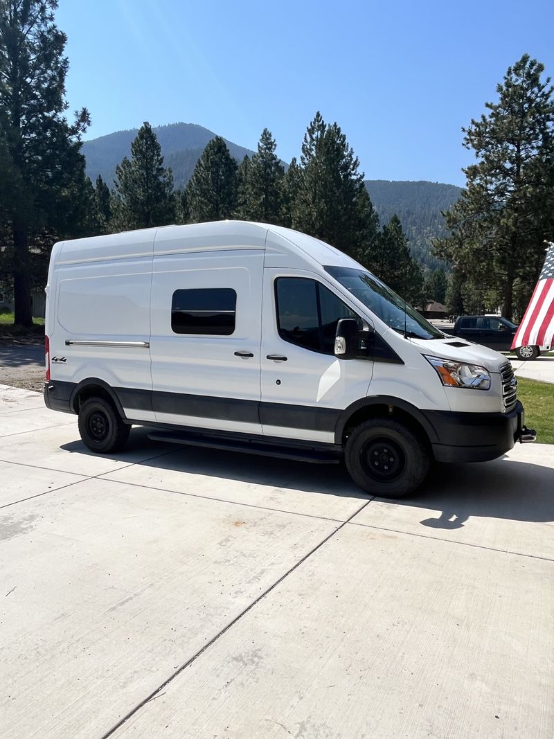 Picture 1/11 of a 2019 Ford Transit 350 High Roof, 4x4 Quadvan, 42k Miles for sale in Missoula, Montana