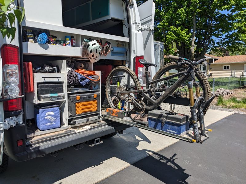 Picture 4/45 of a Lifted Promaster with A/C and HUGE Battery & Solar system for sale in Marshfield, Wisconsin