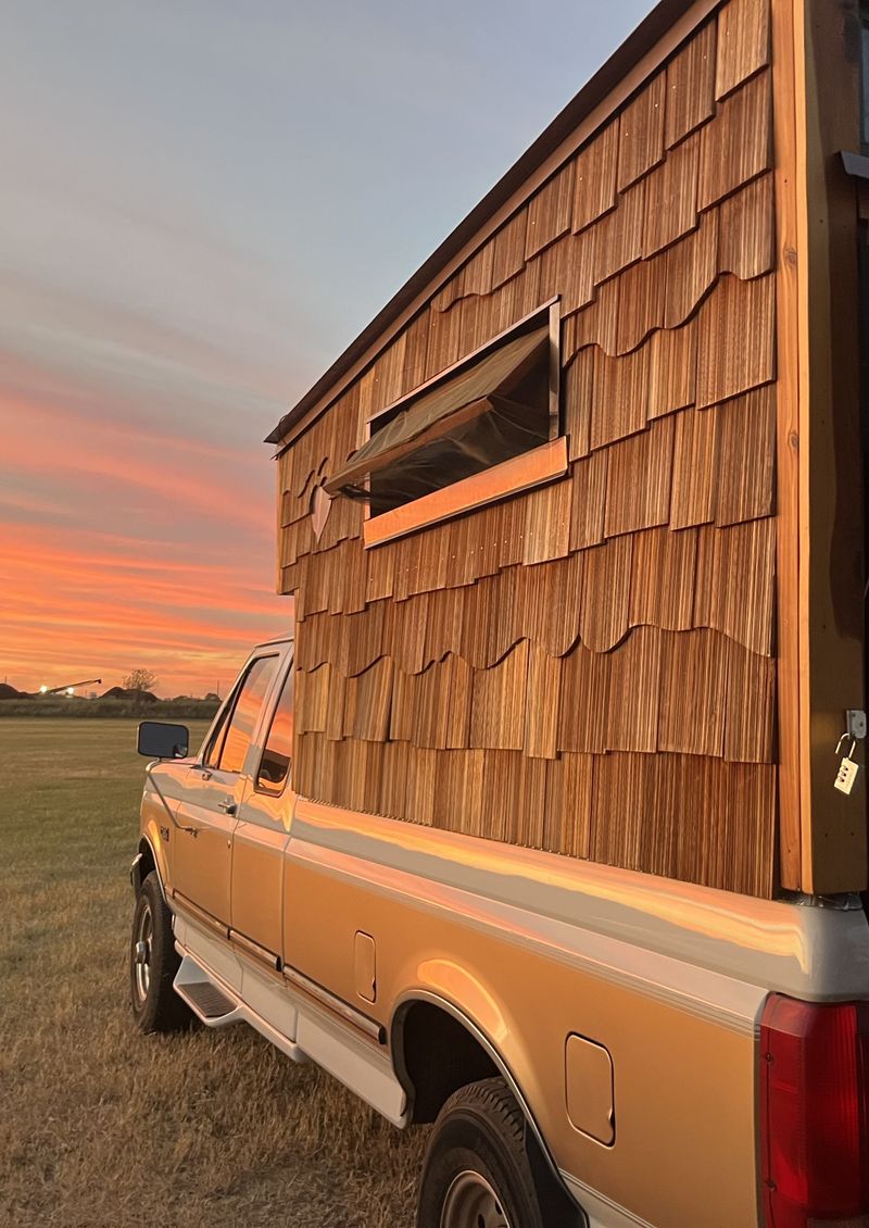 Picture 1/11 of a Shingle Sided Truck Camper on F250 for sale in Austin, Texas